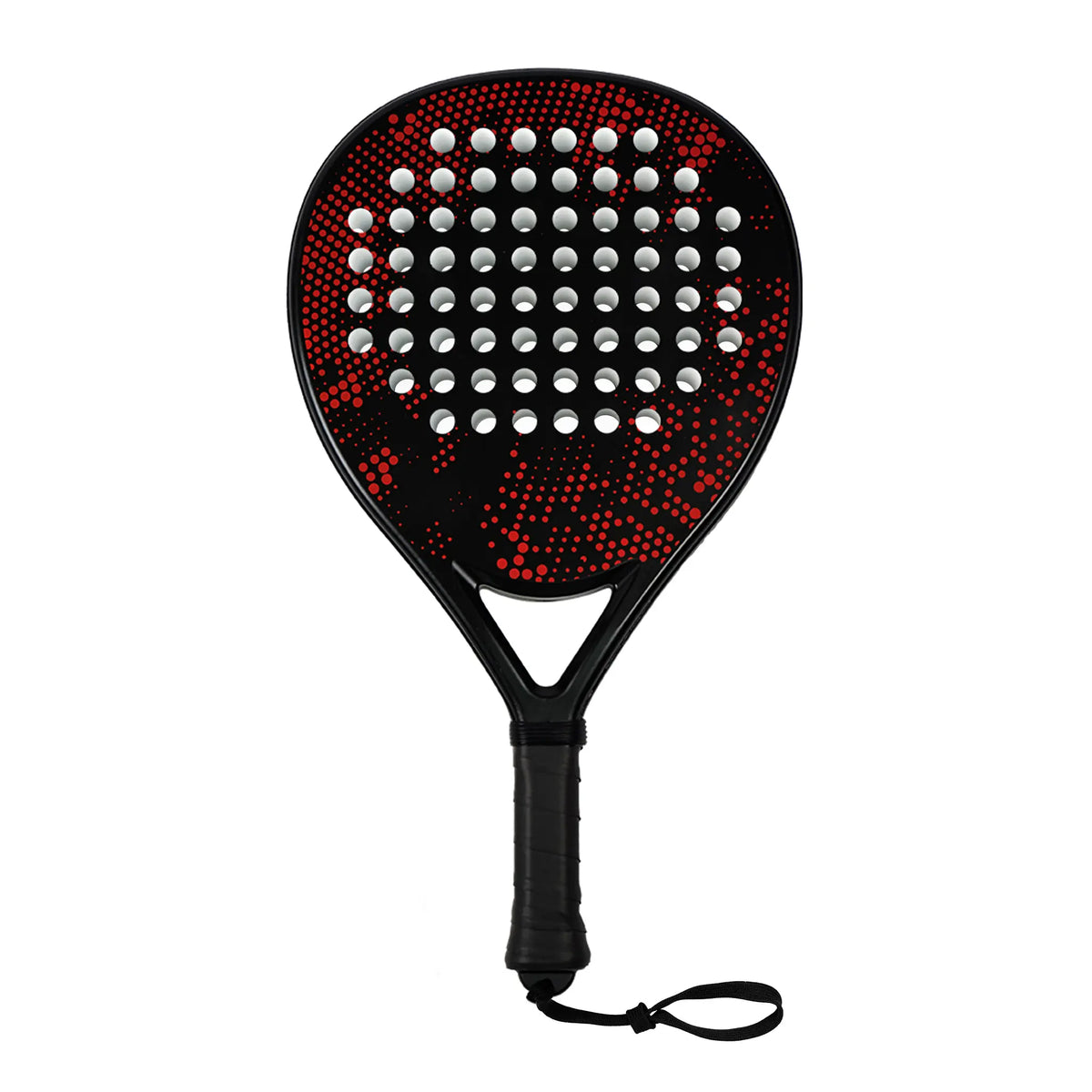 Hybrid Carbon Fiber Padel Racket Nebula Dot with High Resilience EVA Core - All Round Performance Racket
