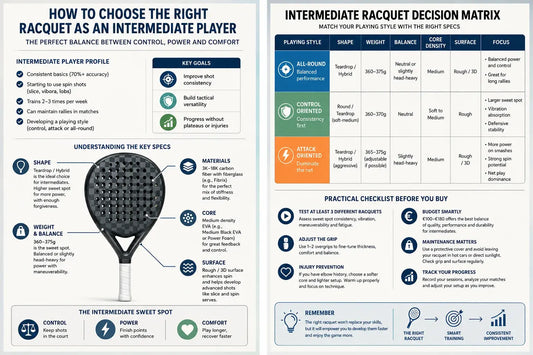 How to Choose A Padel Racket for Intermediate