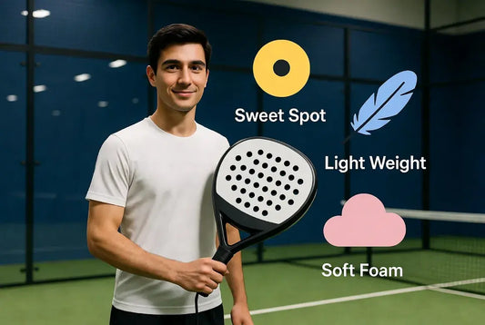 beginner padel rackets