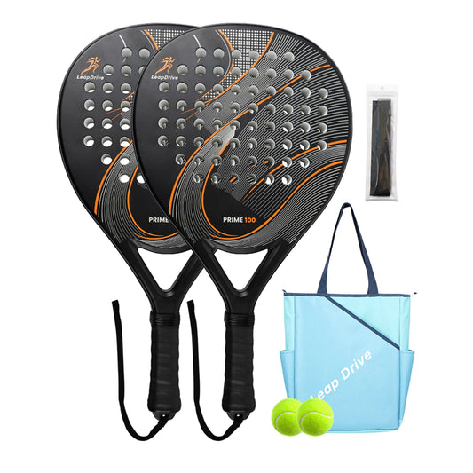Teardrop Carbon Fiber Padel Racket EVA Foam – High Rebound Uniform Elasticity Long-Lasting Play