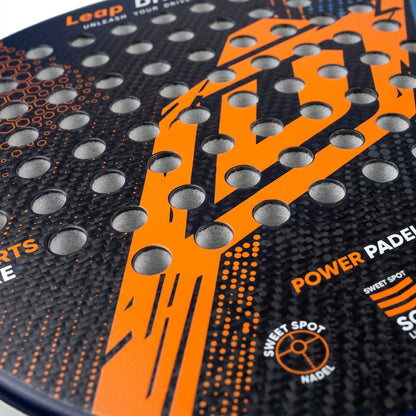 Lightweight Professional Padel Racket Carbon Fiber with EVA Core – Beginners Intermediate Advanced Ready