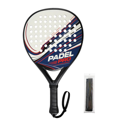 Lightweight Composite Carbon Fiber Padel Racquet EVA Closed-Cell Foam – Durable One-Piece High Visibility Design
