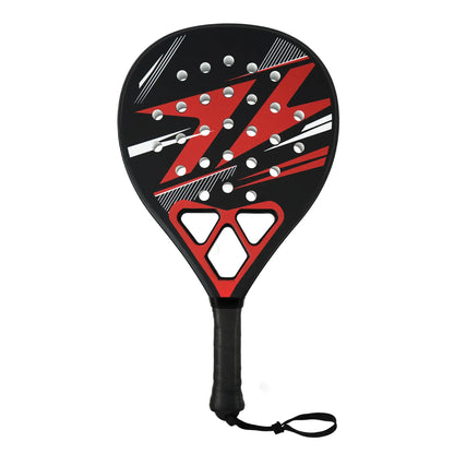 Lightweight Padel Tennis Racket - Premium Glass Fiber Padle Racket with High Resilience EVA Core and Non-Slip Handle(Tornado version)