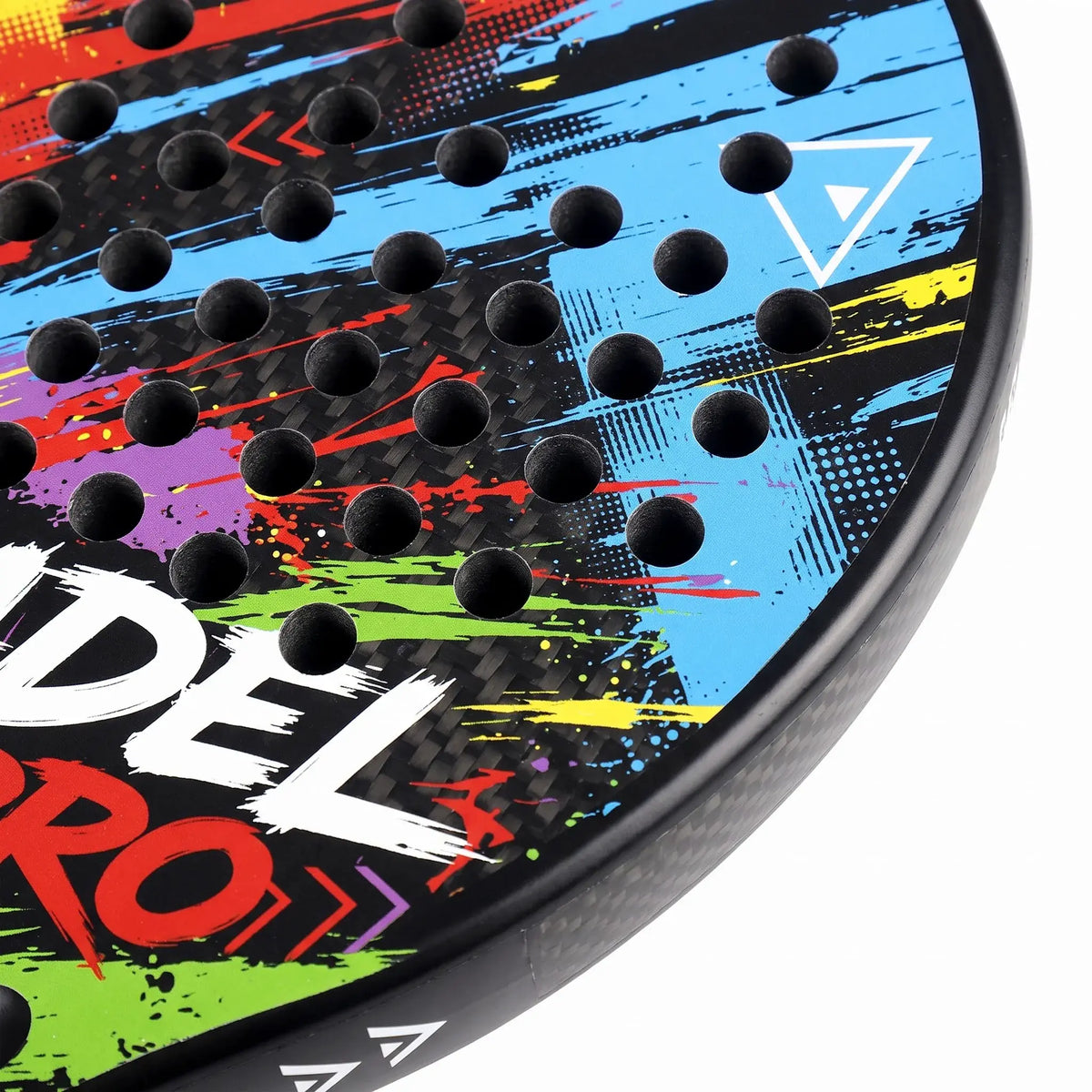 Hybrid Carbon Fiber EVA Core Padel Racket – Lightweight Professional Padel Racquet for Men Women Adults Beginners to Advanced